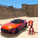 Spider Blue Hedgehog Drive car APK