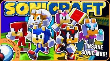 Sonic mod for MCPE plakat