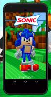 Sonic Minecraft Mod Skins poster