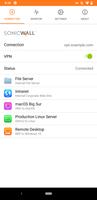 SonicWall capture d'écran 1