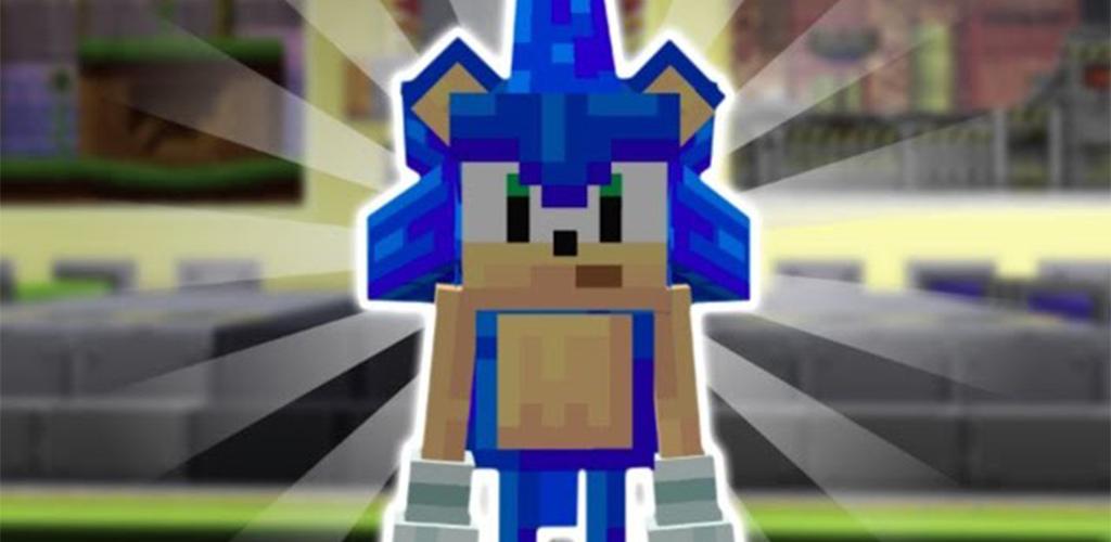Classic Super Sonic the Hedgehog Minecraft Skin