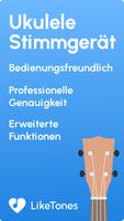 Ukulele Stimmgerät Plakat