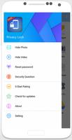 Privacy Lock 2021 - Hide Pics & Videos, App Lock Affiche