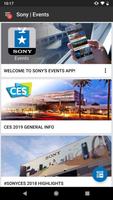 Sony | Events Affiche