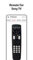 Remote Control For Sony TV capture d'écran 1