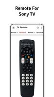 Remote Control For Sony TV captura de pantalla 2