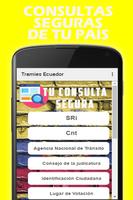 Consultar cedula Ecuador trami-poster