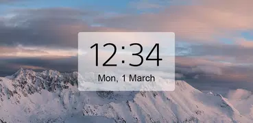 Digital Clock Widget Xperia