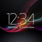 Digital Clock Widget Xperia иконка