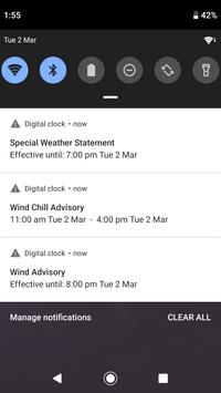 Digital Clock and Weather 截图 14