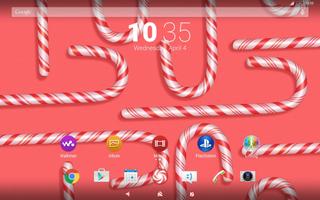 Xperia™ Candy Cane Theme スクリーンショット 3