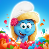 Smurfs Bubble Shooter Story أيقونة
