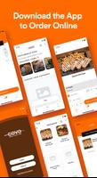 COVO GREEK ST FOOD الملصق
