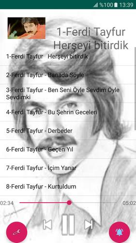 android icin ferdi tayfur yuksek kaliteli internetsiz apk yi indir