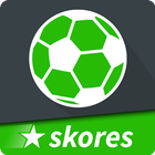 SKORES - Fútbol en directo icono