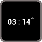 BLACK CAM CLOCK WIDGET icône