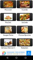 Recettes du monde Plakat