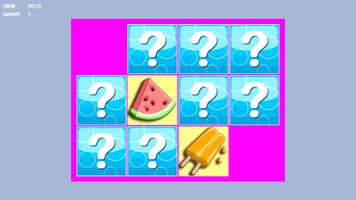 Fast Food Memory Game for Kids syot layar 1