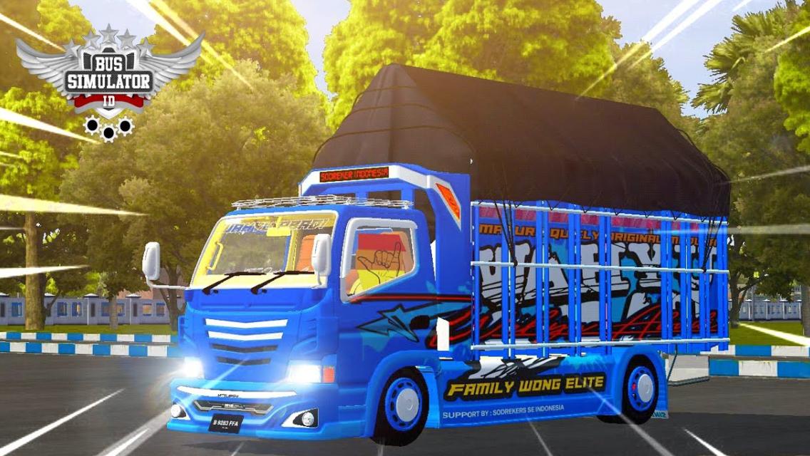 Mod bussid truk oleng wahyu abadi