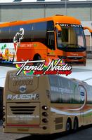 Tamil Nadu Bus and Map Bussid Plakat