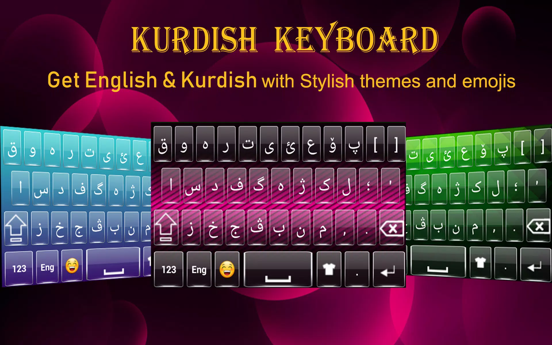 Hochwertige kurdische Tastatur: Hochwertige für Android - APK herunterladen