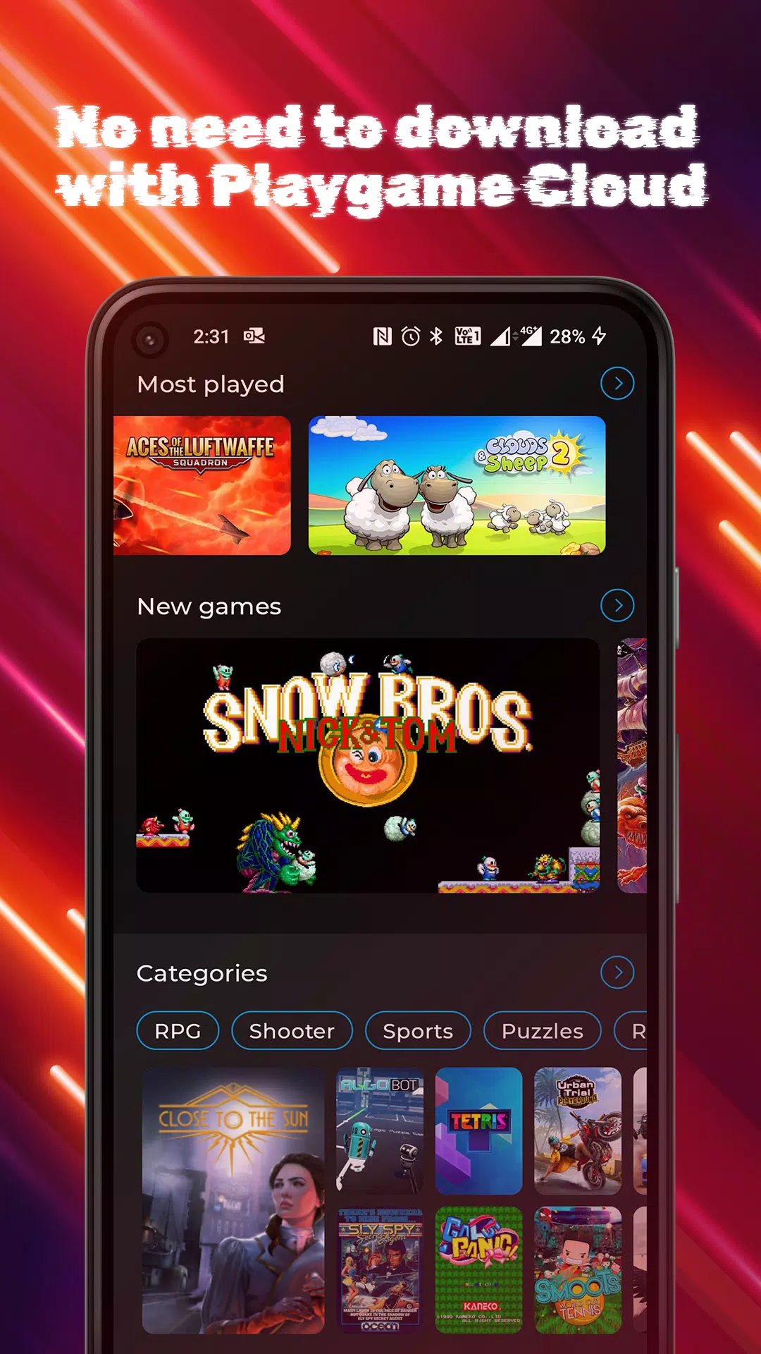 PlayRX Games - Cloud Gaming APK (Android App) - Free Download