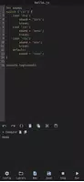 JavaScript Editor syot layar 4