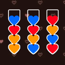 ハートパズルを並べ替える：カラーゲーム APK