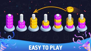 Sort puzzle - Nuts and Bolts постер