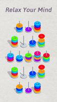 Puzzle Game: Color Hoop Sort स्क्रीनशॉट 3