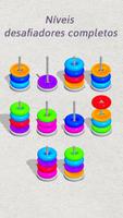 Puzzle Game: Color Hoop Sort imagem de tela 1