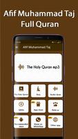 Afif Muhammad Taj Full Quran plakat