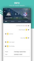 Live Football Scores, Fixtures & Results capture d'écran 1