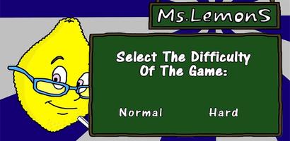 Ms Lemons: Game poster