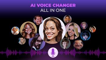 پوستر AI Voice Changer: Celeb Prank