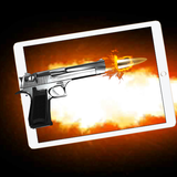 Gun Sound Simulator and Laser أيقونة