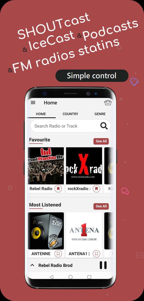 Descarga de APK de SHOUTcast radio para Android