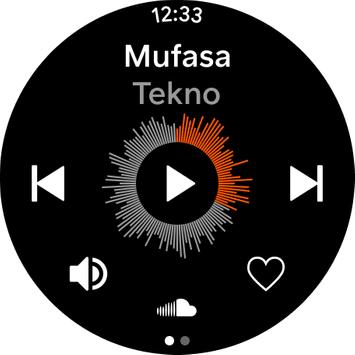 برنامه‌نما SoundCloud عکس از صفحه