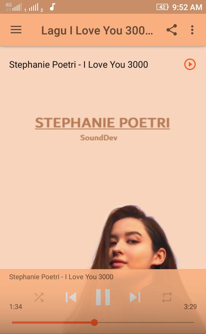 Lagu I Love You 3000 MP3+Lirik for Android - APK Download