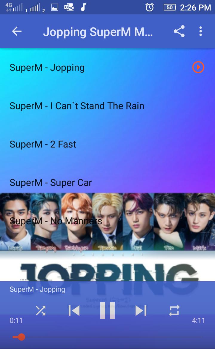 SuperM Jopping MP3 Offline for Android - APK Download