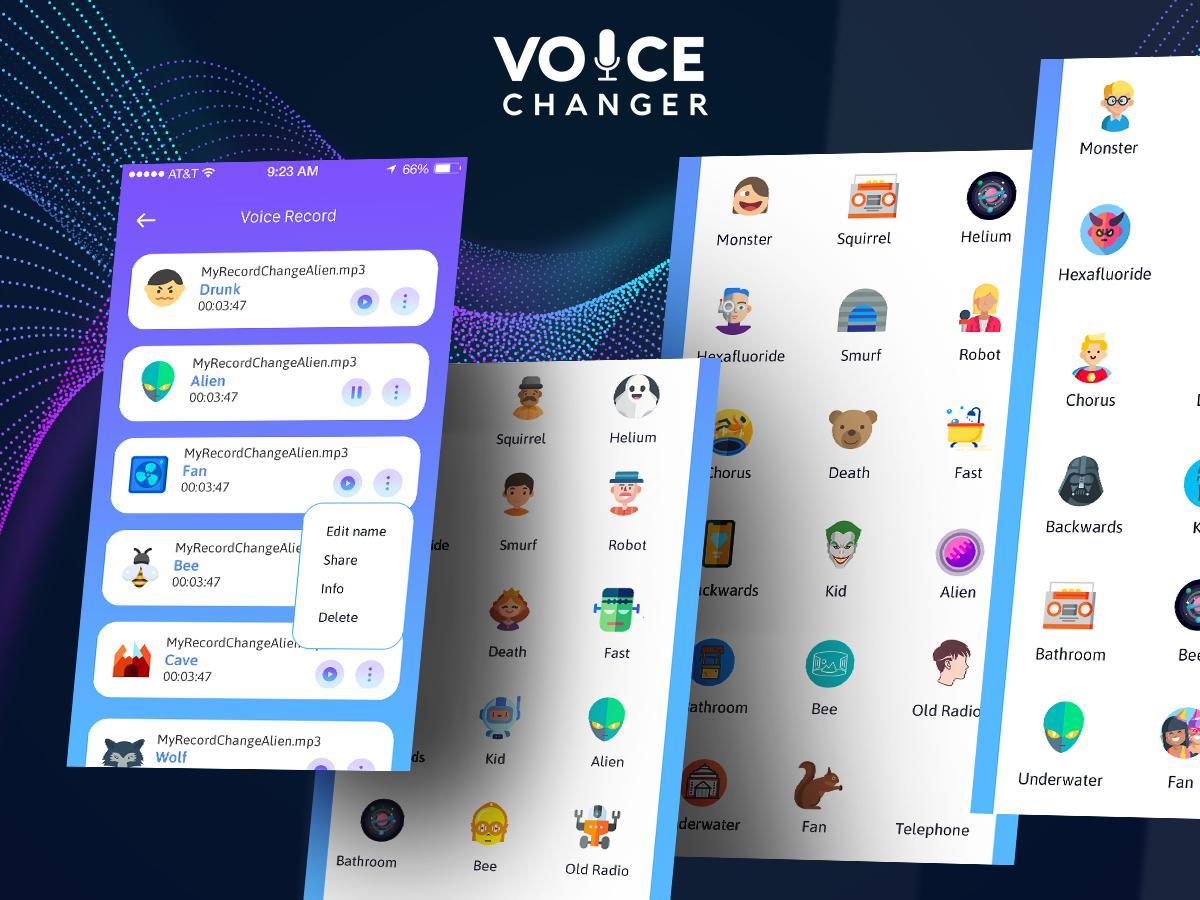 Voice Changer APK للاندرويد تنزيل