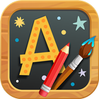 ABC Tracing for Kids Free Games أيقونة
