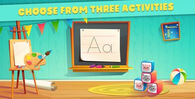 ABC Tracing for Kids Free Games الملصق