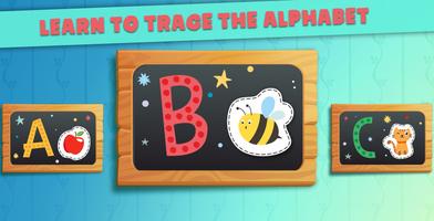 ABC Tracing for Kids Free Games 스크린샷 1