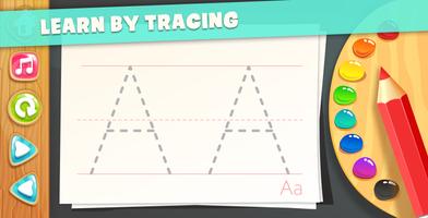 ABC Tracing for Kids Free Games 截图 2