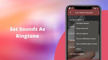 Car Alarm Sounds & Ringtones capture d'écran 2