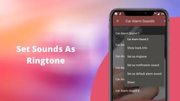 Car Alarm Sounds & Ringtones captura de pantalla 2