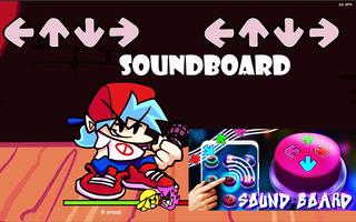 Friday Night FNF Soundboard Music Poster