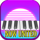 Now United Piano Tile icône