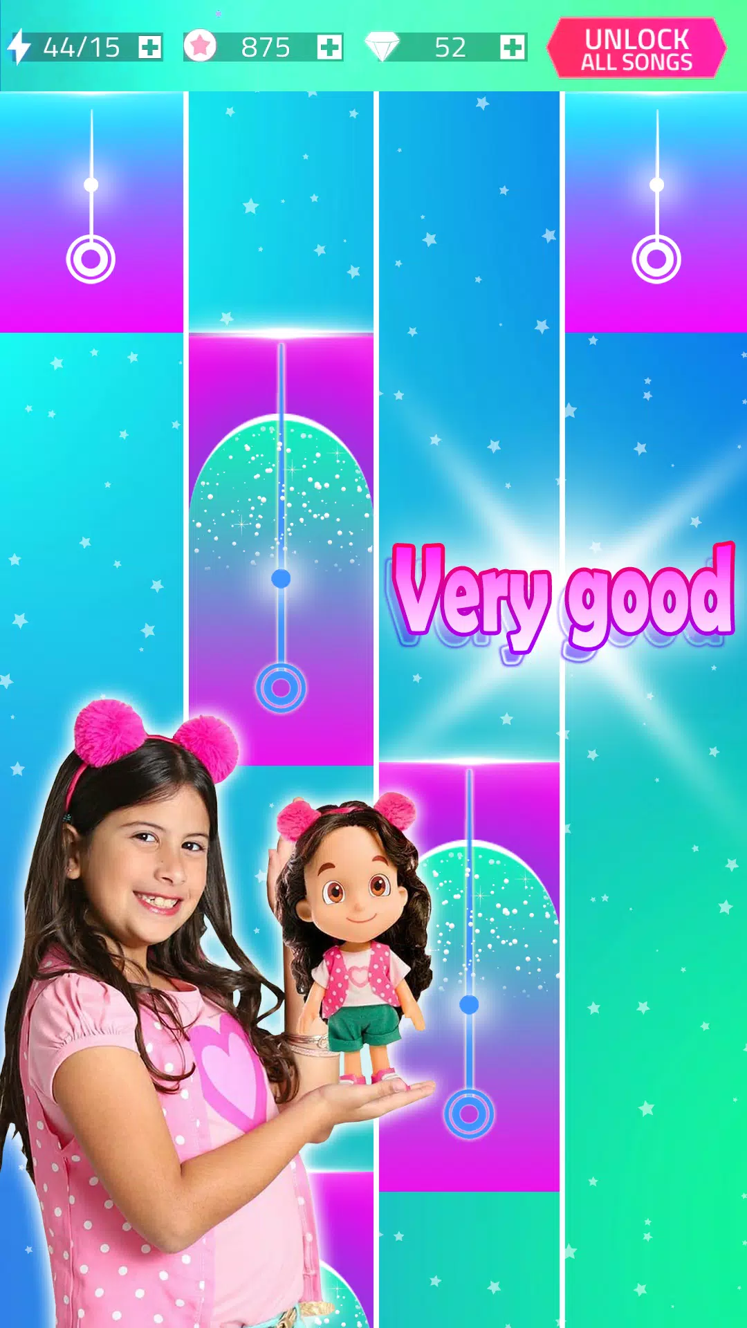 Maria Clara e JP Tiles Game